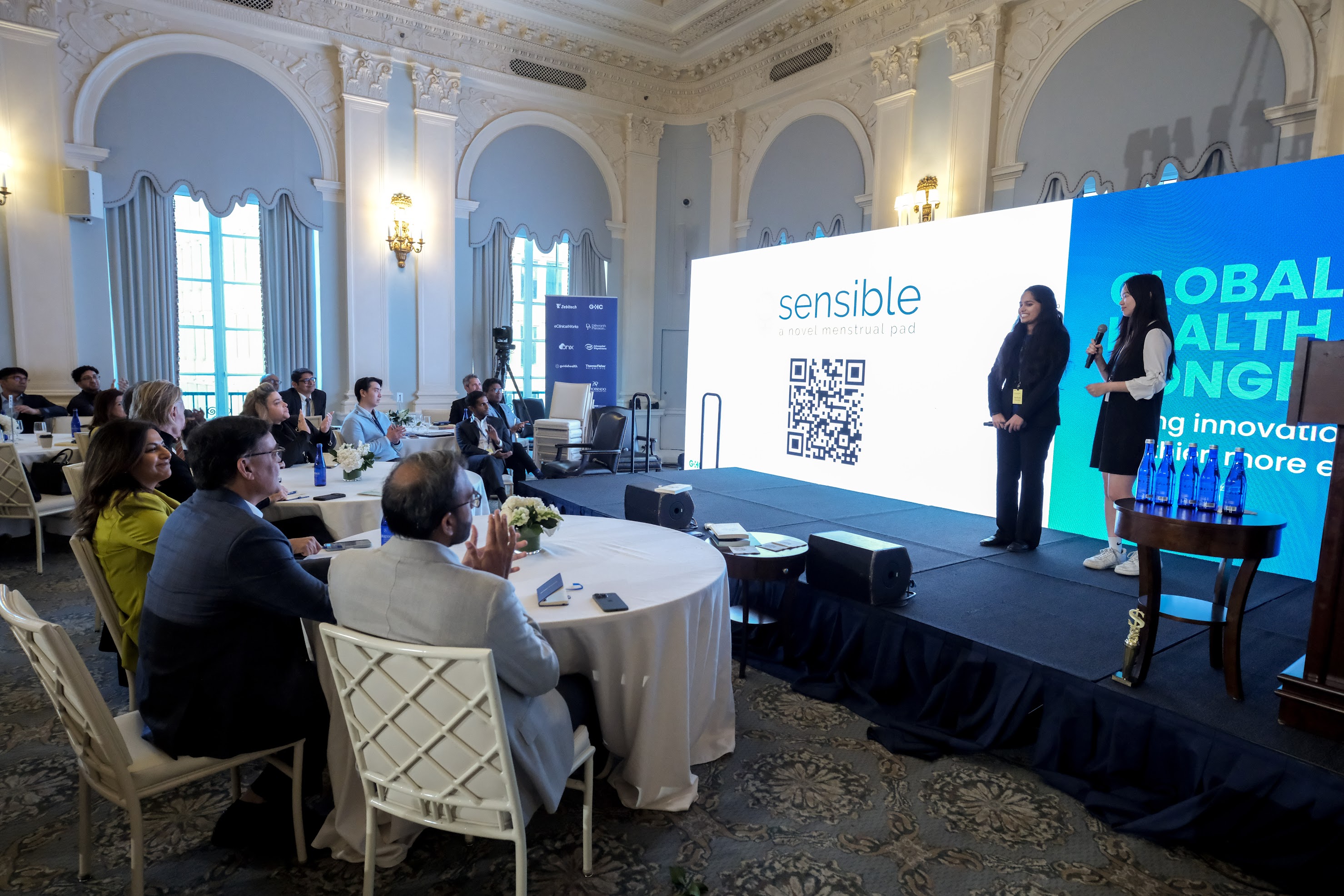 Sensible team at the Yale Club, GHF Venture Forum 2025